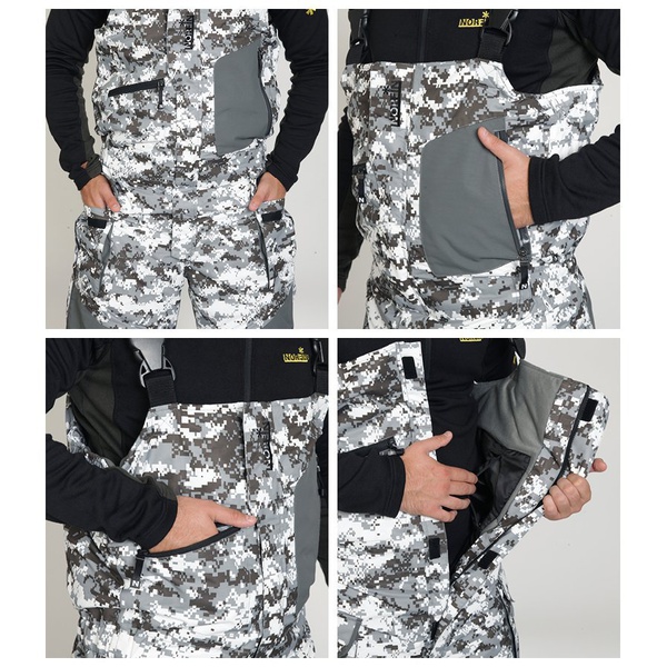 Костюм зимний Norfin Explorer камуфляж