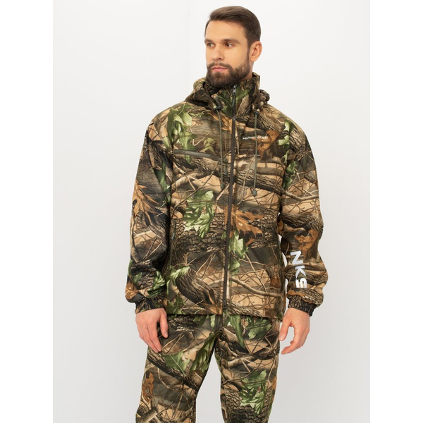 Костюм демисезонный Huntsman Никс Люкс (Alova Windblock) Светлый лес