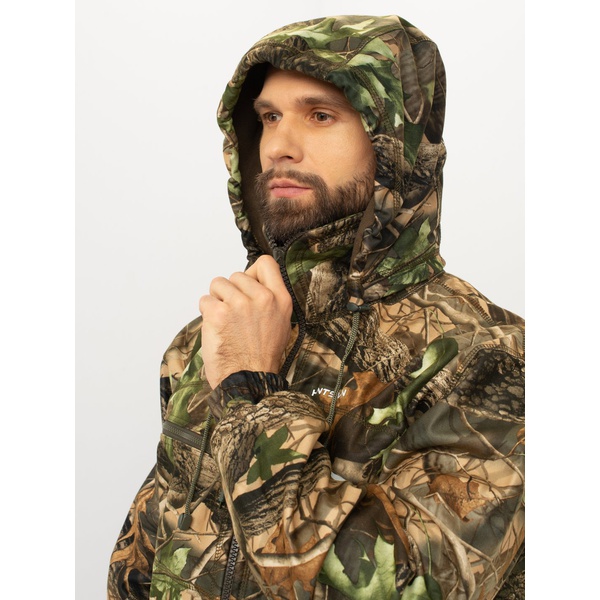 Костюм демисезонный Huntsman Никс Люкс (Alova Windblock) Светлый лес