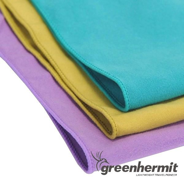 Полотенце ультралегкое Green-Hermit Superfine Fiber Day Towel Macaw Green