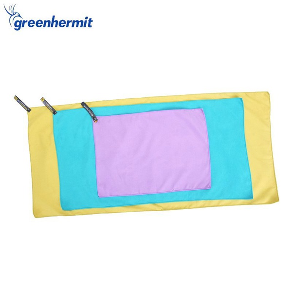 Полотенце ультралегкое Green-Hermit Superfine Fiber Day Towel Macaw Green
