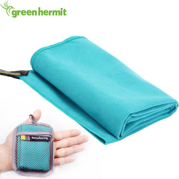 Полотенце ультралегкое Green-Hermit Superfine Fiber Day Towel Navy Blue