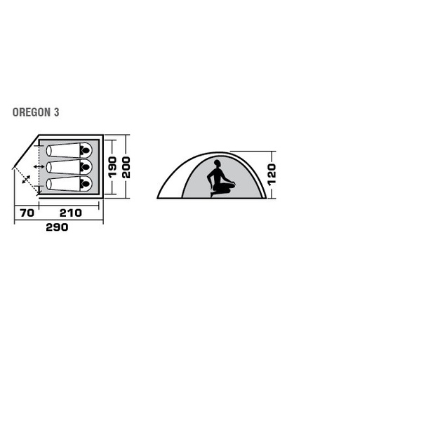 Палатка Trek Planet Oregon 3