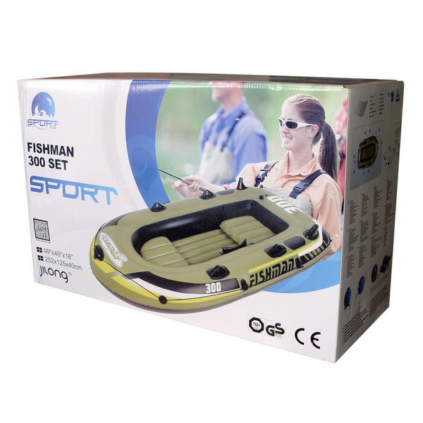 Лодка Jilong Fishman 300 Set - купить в интернет-магазине Адвентурика