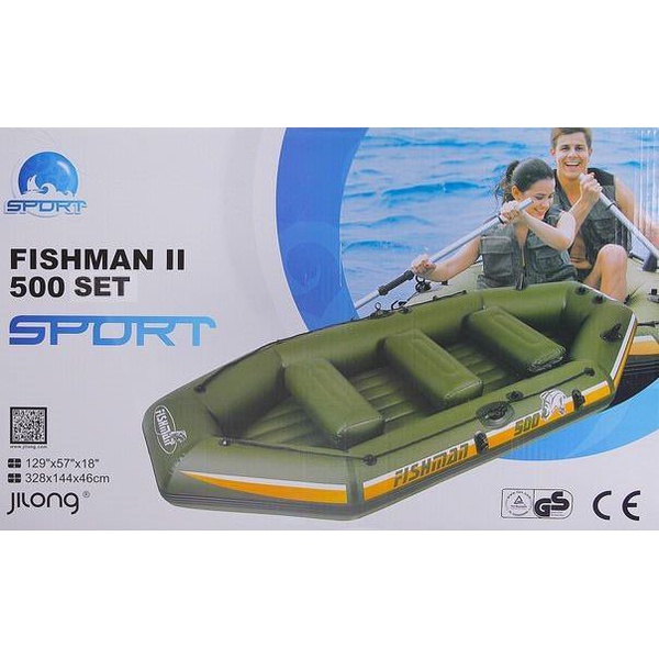 Лодка Jilong Fishman II 500 Set