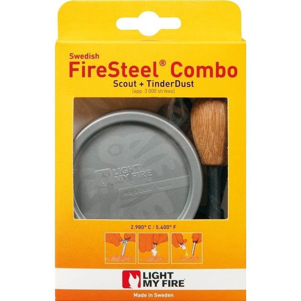 Подарочный набор  FireSteel Combo зеленый