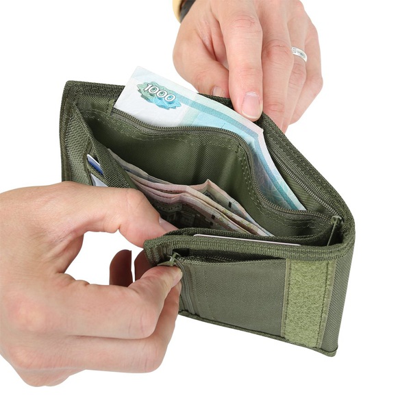 Кошелек Сплав М9 олива