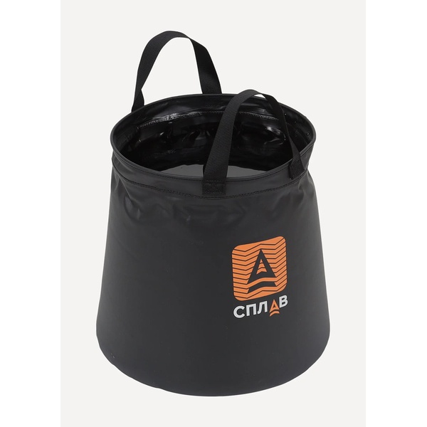 Ведро походное Сплав среднее v2 черный