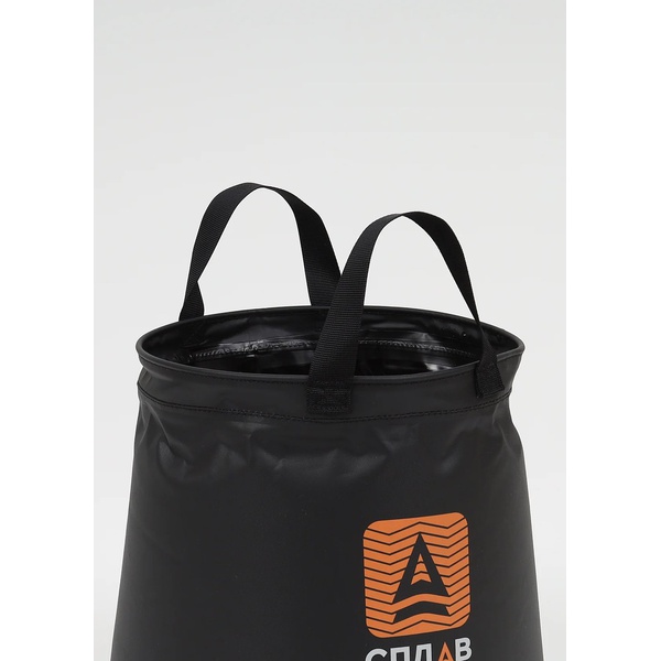 Ведро походное Сплав среднее v2 черный