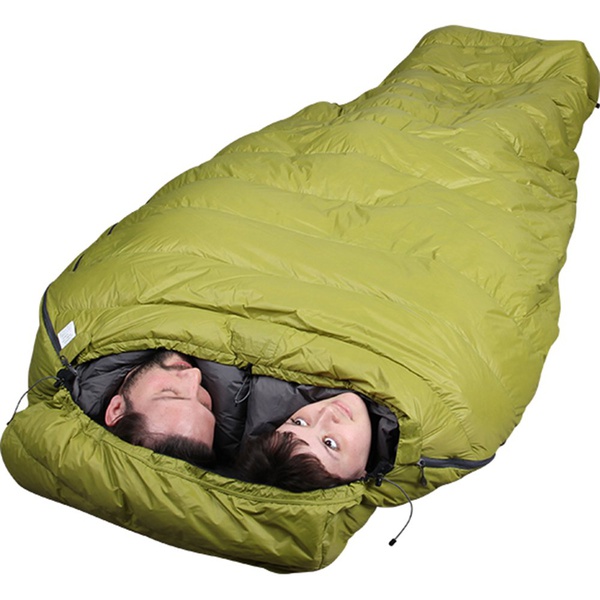 Спальный мешок пуховый Splav Tandem Light зеленый
