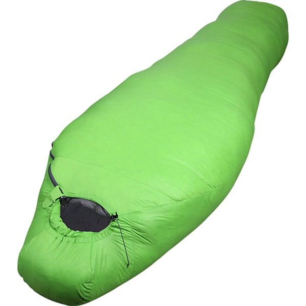 Спальный мешок пуховой Сплав Adventure Comfort 220см лайм