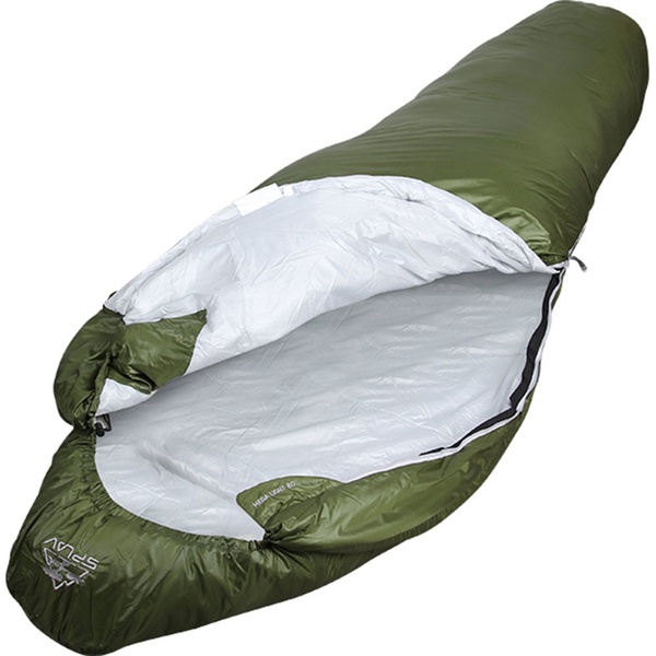 Спальный мешок Splav Mega Light 80 зеленый, 240см