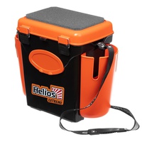 Ящик зимний Helios FishBox (односекционный, 10 л) оранжевый