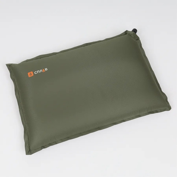 Подушка самонадувная Сплав (анатомическая) олива