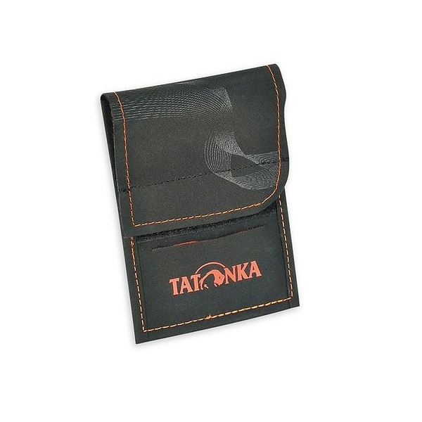 Кошелек Tatonka HY Neck Wallet black/orange