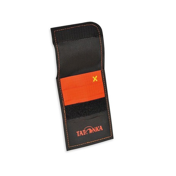 Кошелек Tatonka HY Neck Wallet black/orange