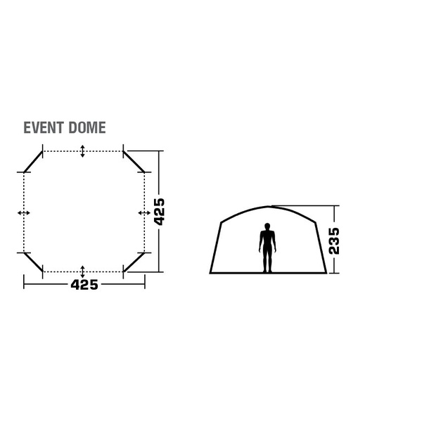 Шатер Trek Planet Event Dome