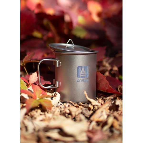 Кружка титановая Сплав 450 мл