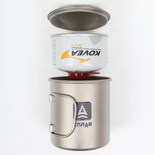 Кружка титановая Сплав 600 мл