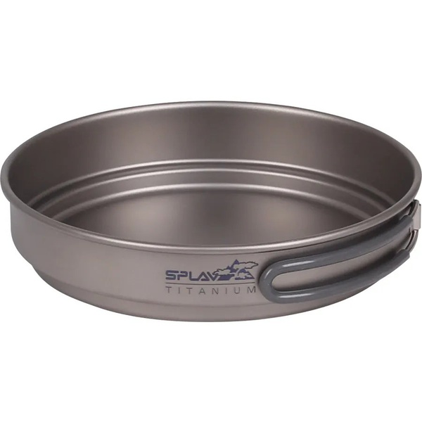 Набор титановой посуды Сплав (1 кастрюля, 1 сковородка, 1250+800 мл)