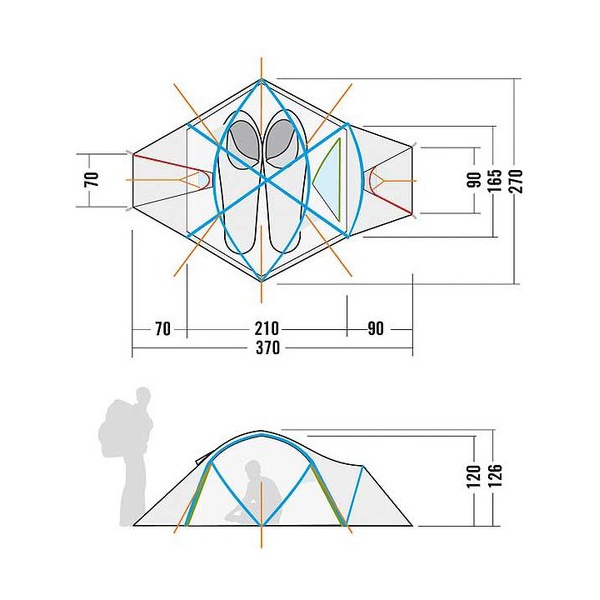 Палатка Tatonka Sherpa Dome Plus PU
