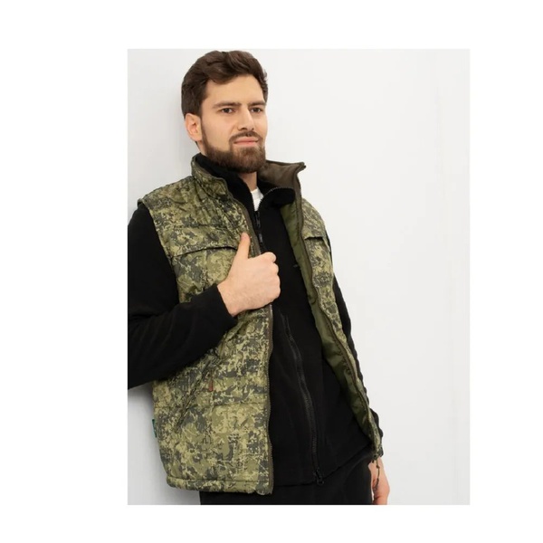 Жилет Huntsman Беркут Grass, тк. Дюспо