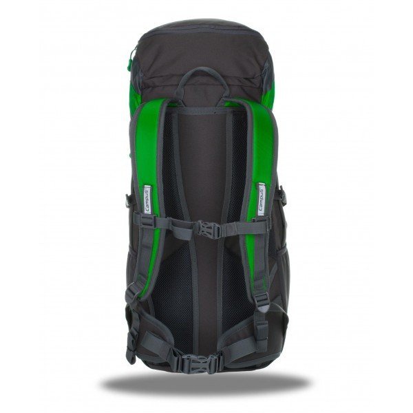 Рюкзак Campus Falcon 40+10L серый/зеленый/черный