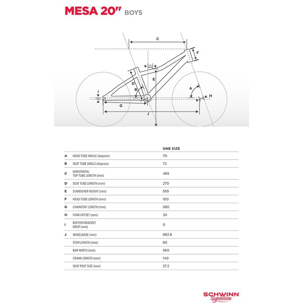 Велосипед Schwinn Mesa 20 (2018)