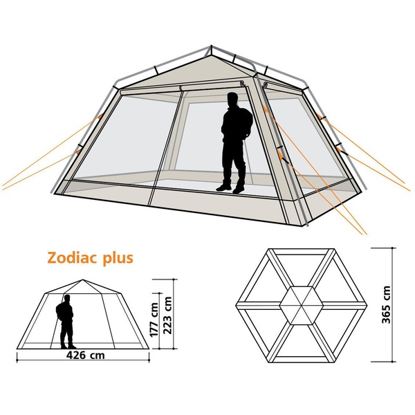 Шатер Canadian Camper Zodiac plus