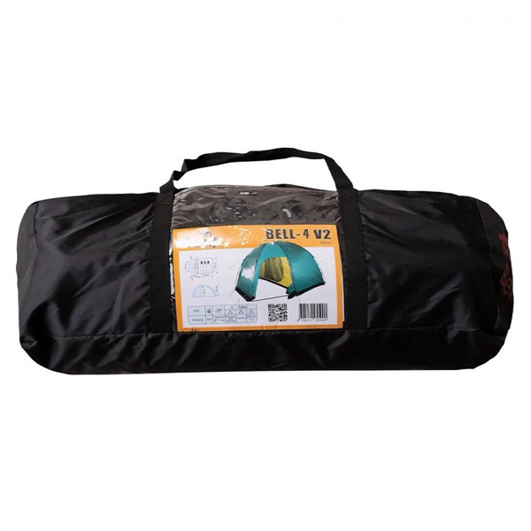 Палатка Tramp Bell 4 V2 зелёный