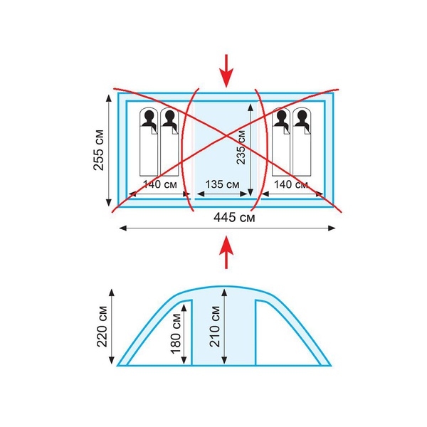 Палатка Tramp Eagle 4 V2