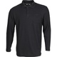 Рубашка Сплав Поло (длинн.рукав) черная. Фото 1