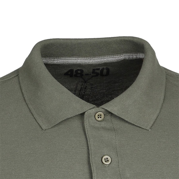 Рубашка Сплав Поло (длинн.рукав) т/зеленая