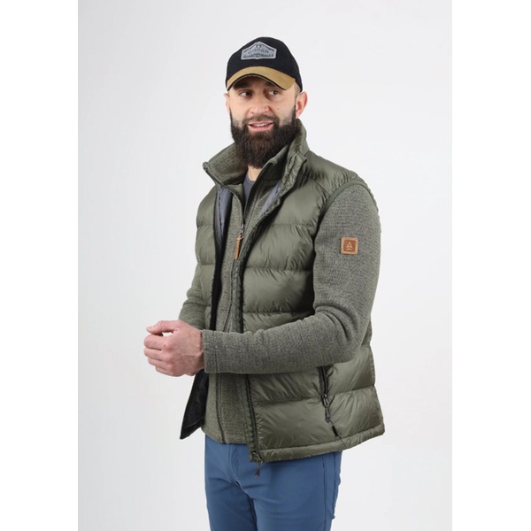Жилет пуховый Сплав Viesturs олива