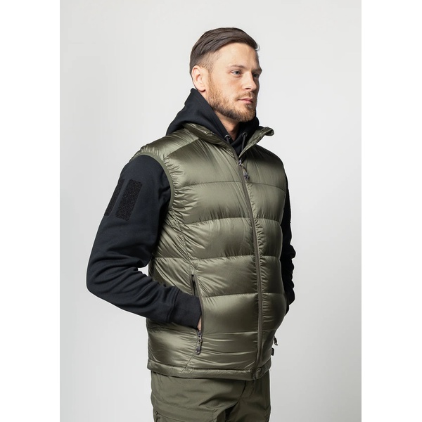 Жилет пуховый Сплав Viesturs олива