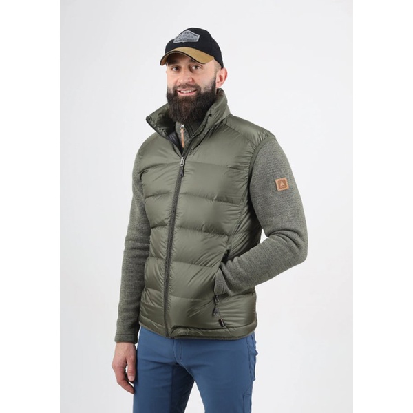 Жилет пуховый Сплав Viesturs олива