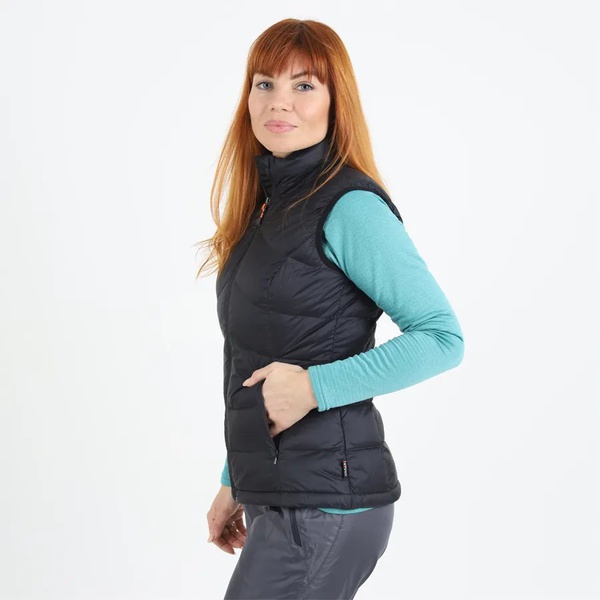 Жилет женский пуховый Сплав Ride черный