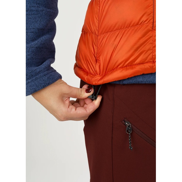 Жилет женский пуховый Сплав Ride терракотовый