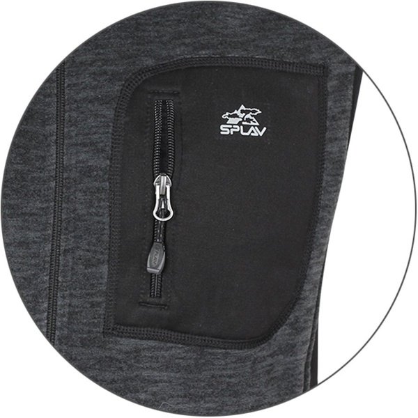 Безрукавка Splav Stark Polartec Thermal Pro серо-черная