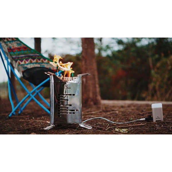 Щепочница с турбонаддувом Fire-Maple Green Mountain Wood Stove