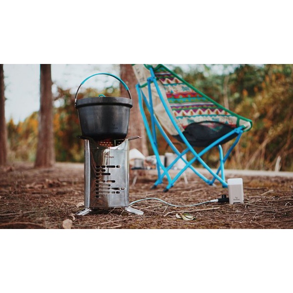 Щепочница с турбонаддувом Fire-Maple Green Mountain Wood Stove