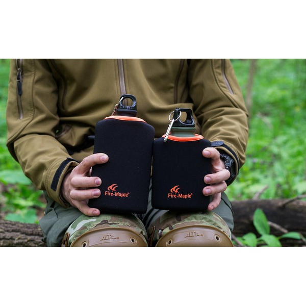 Фляга алюминиевая с термочехлом Fire-Maple Army Bottle 0.6 л