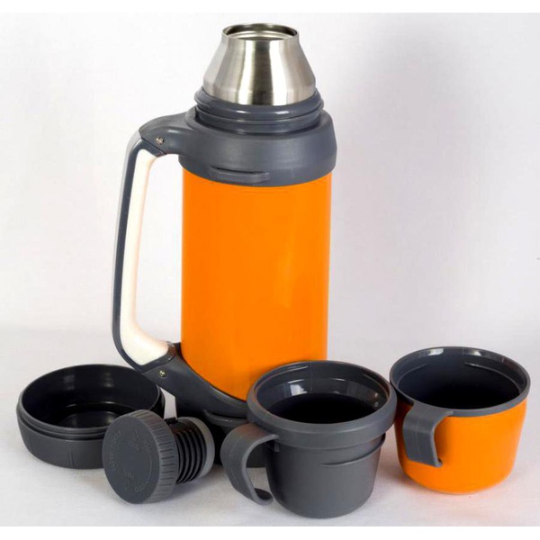 Термос Indiana Classic 1,2 L с двумя кружками оранжевый