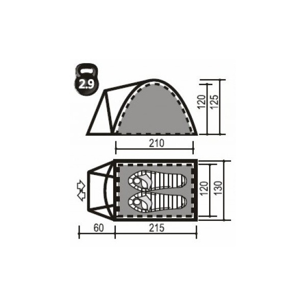 Палатка Indiana Ventura 2