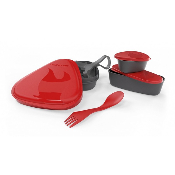 Набором посуды Light My Fire LunchKit красный