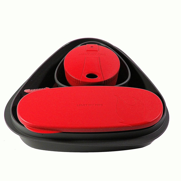 Набором посуды Light My Fire LunchKit красный