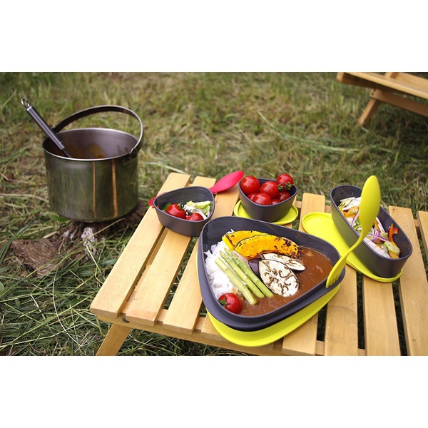 Набором посуды Light My Fire LunchKit оранжевый