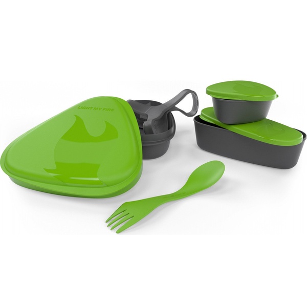 Набором посуды Light My Fire LunchKit зеленый