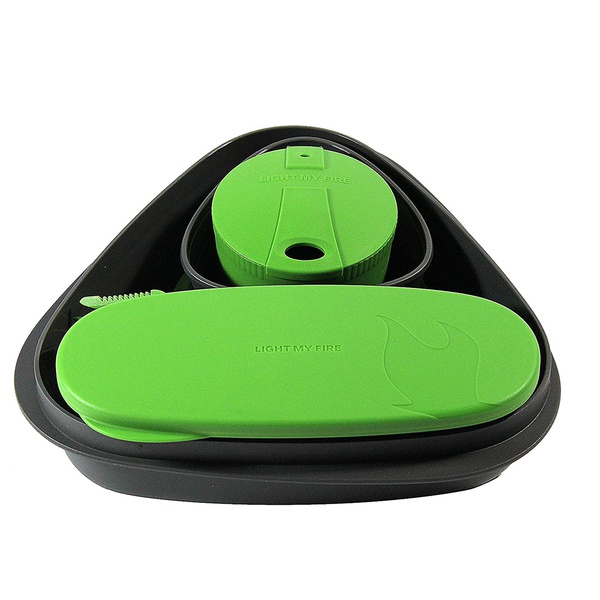 Набором посуды Light My Fire LunchKit зеленый