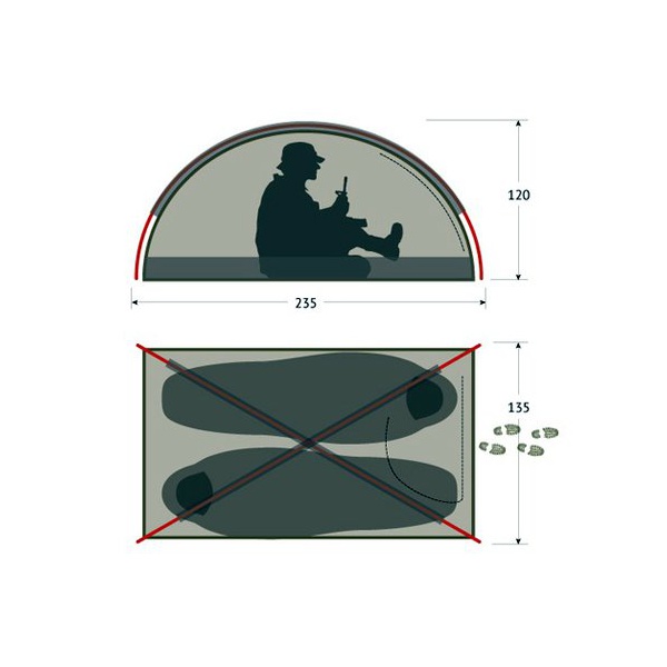 Палатка Tengu Mark 1.06T